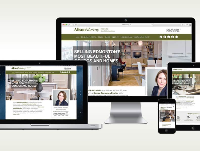 Alison Murray – Edmonton Realtor – AgentID Marketing | Real Estate Agent Web Design + Branding